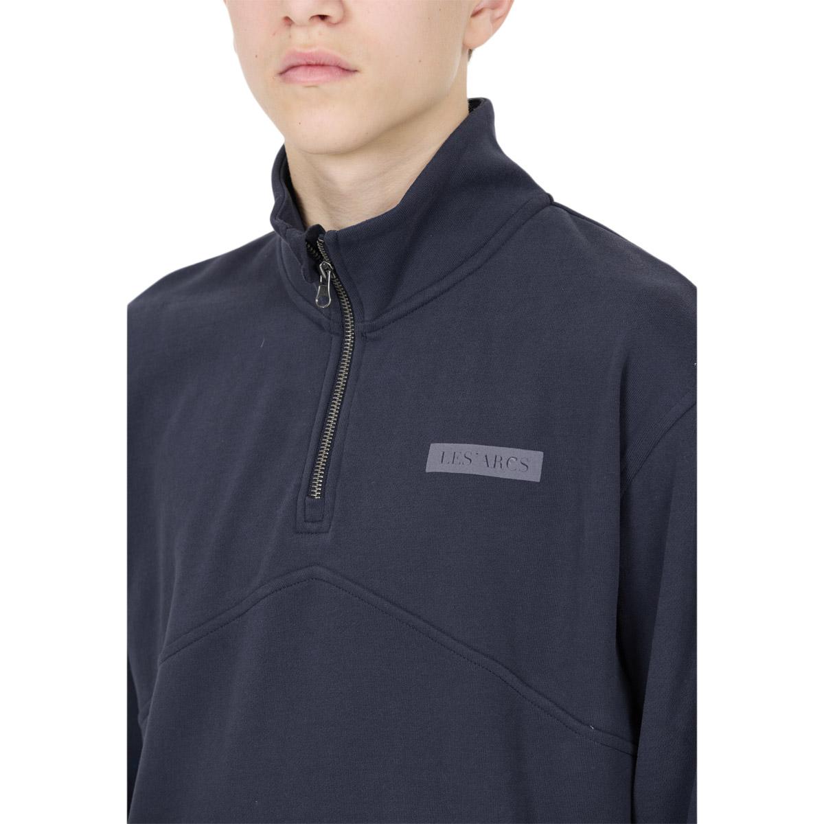 LES’ARCS Brep Half Zip Trøje Børn Blue Nights