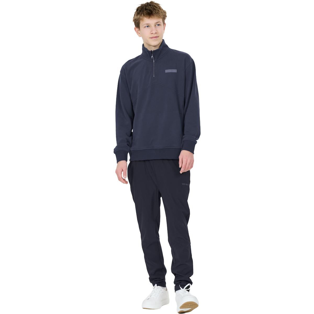 LES’ARCS Brep Half Zip Trøje Børn Blue Nights