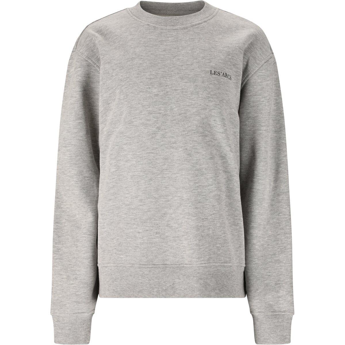 LES’ARCS Leasach Sweatshirt Børn Light Grey Melange