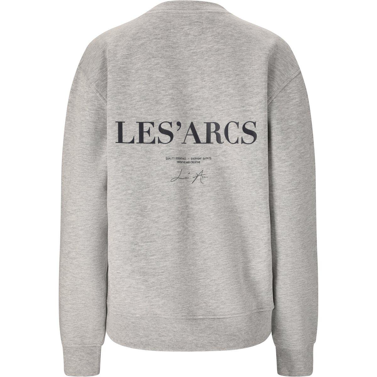 LES’ARCS Leasach Sweatshirt Børn Light Grey Melange