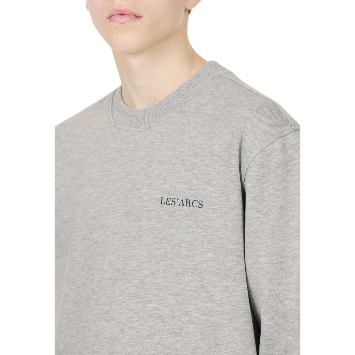 LES’ARCS Leasach Sweatshirt Børn Light Grey Melange