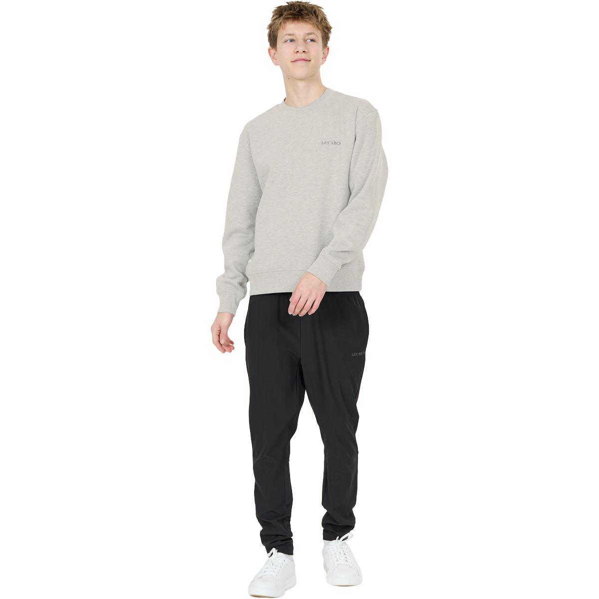 LES’ARCS Leasach Sweatshirt Børn Light Grey Melange