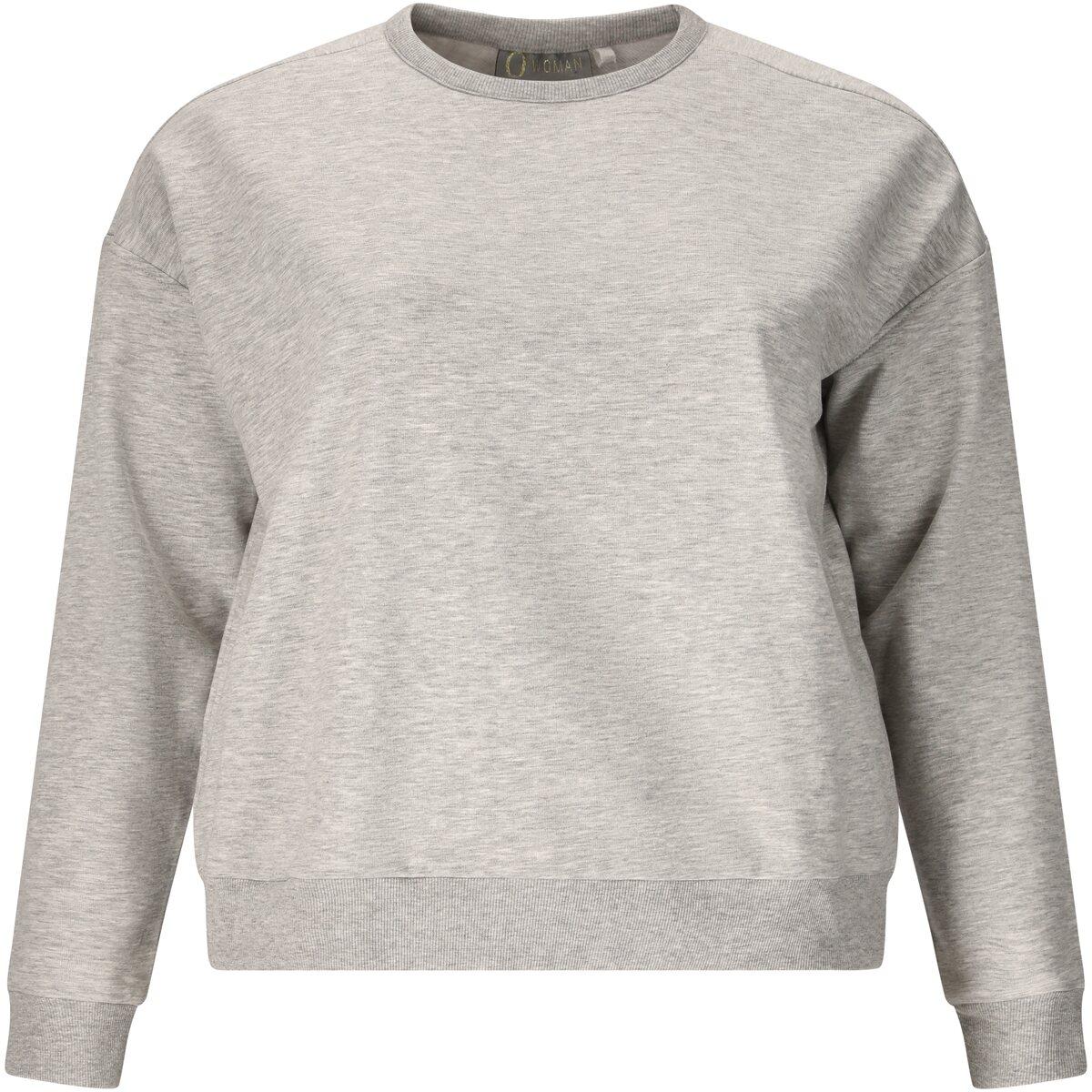 Q Sportswear Ingelina Sweatshirt Dame Light Grey Melange