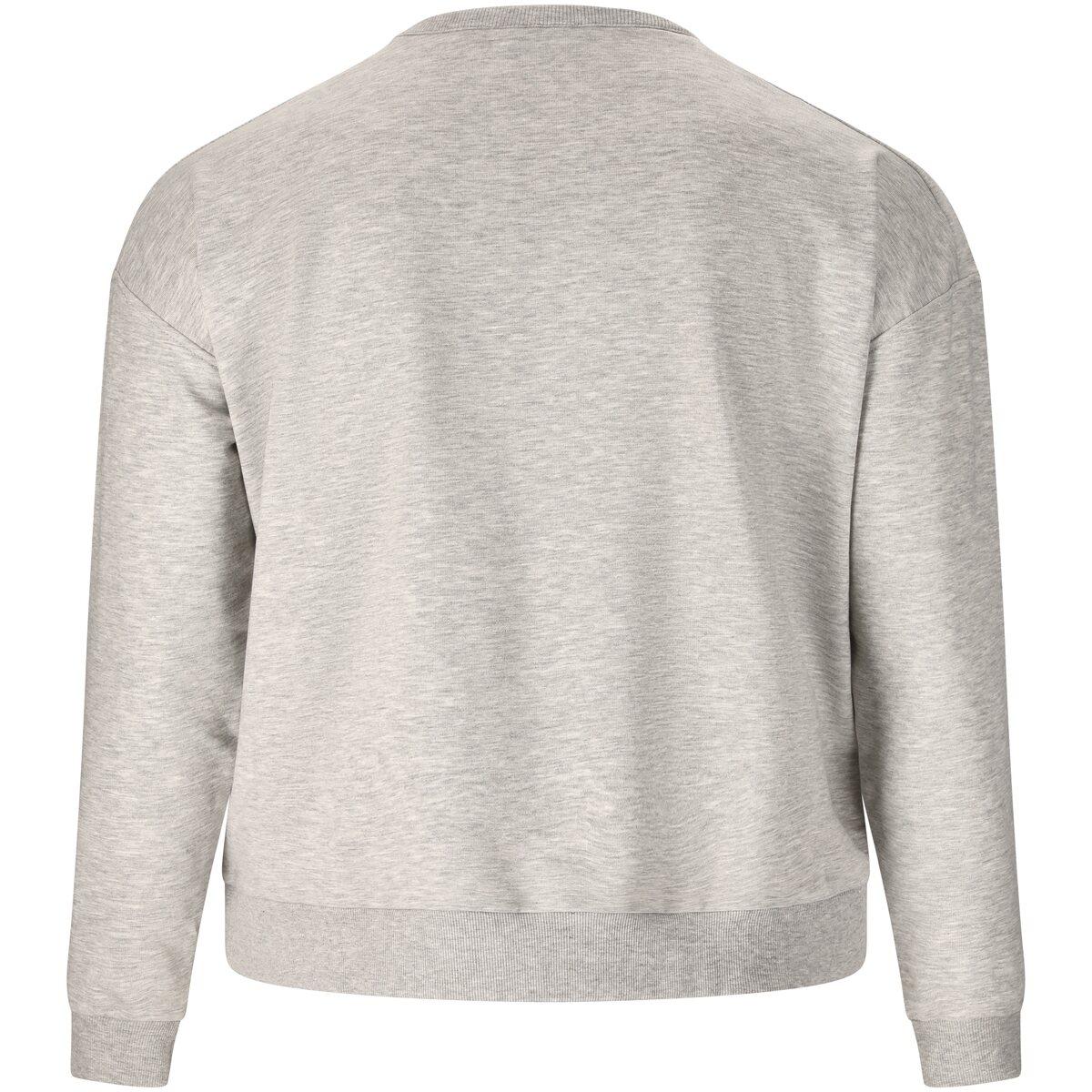Q Sportswear Ingelina Sweatshirt Dame Light Grey Melange