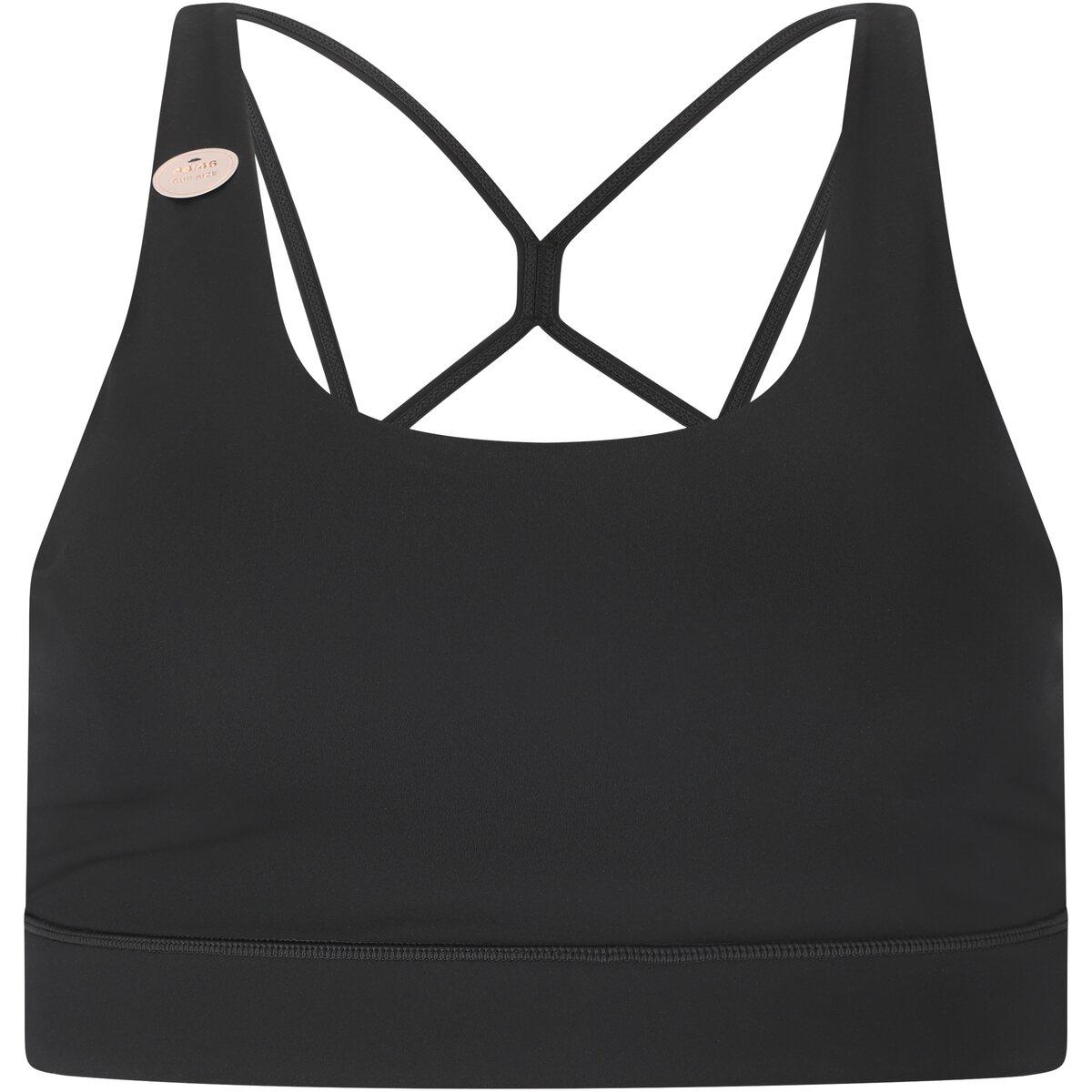Q Sportswear Thalia v2 Medium Support Sports BH Dame Black