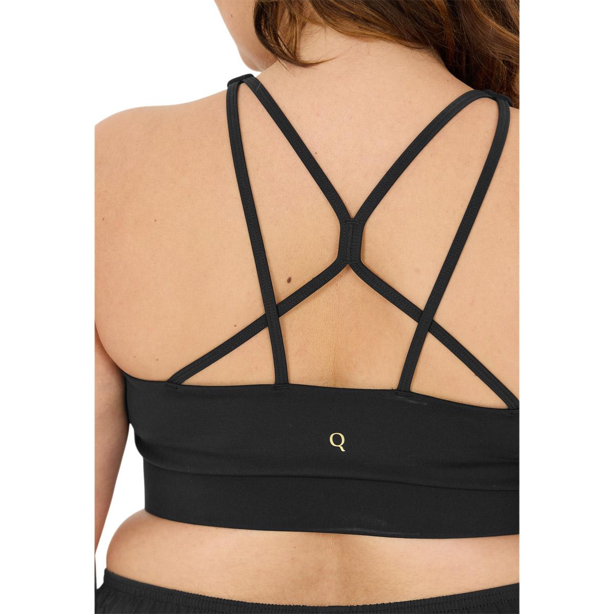 Q Sportswear Thalia v2 Medium Support Sports BH Dame Black
