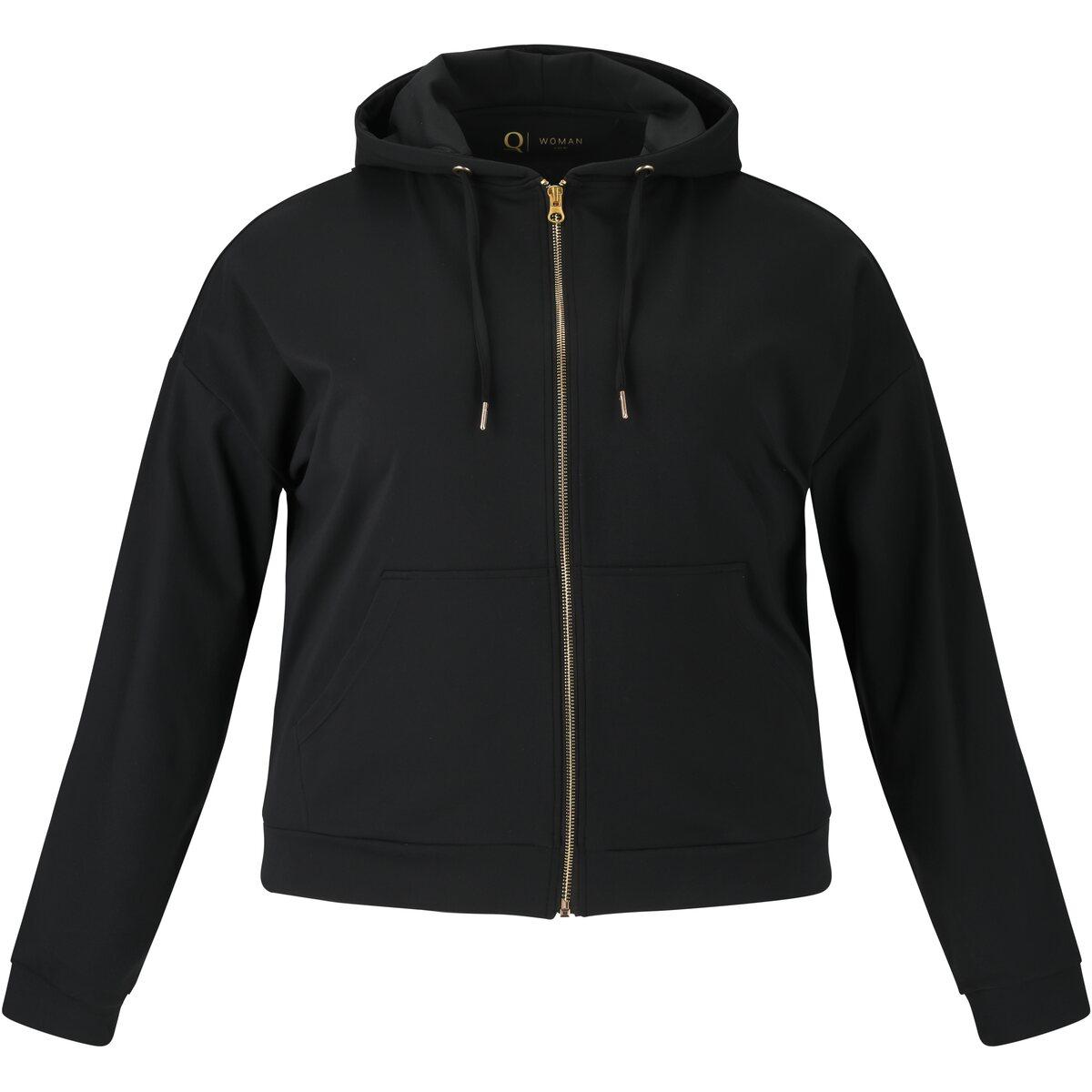 Q Sportswear Tianna Full Zip Hættetrøje Dame Black