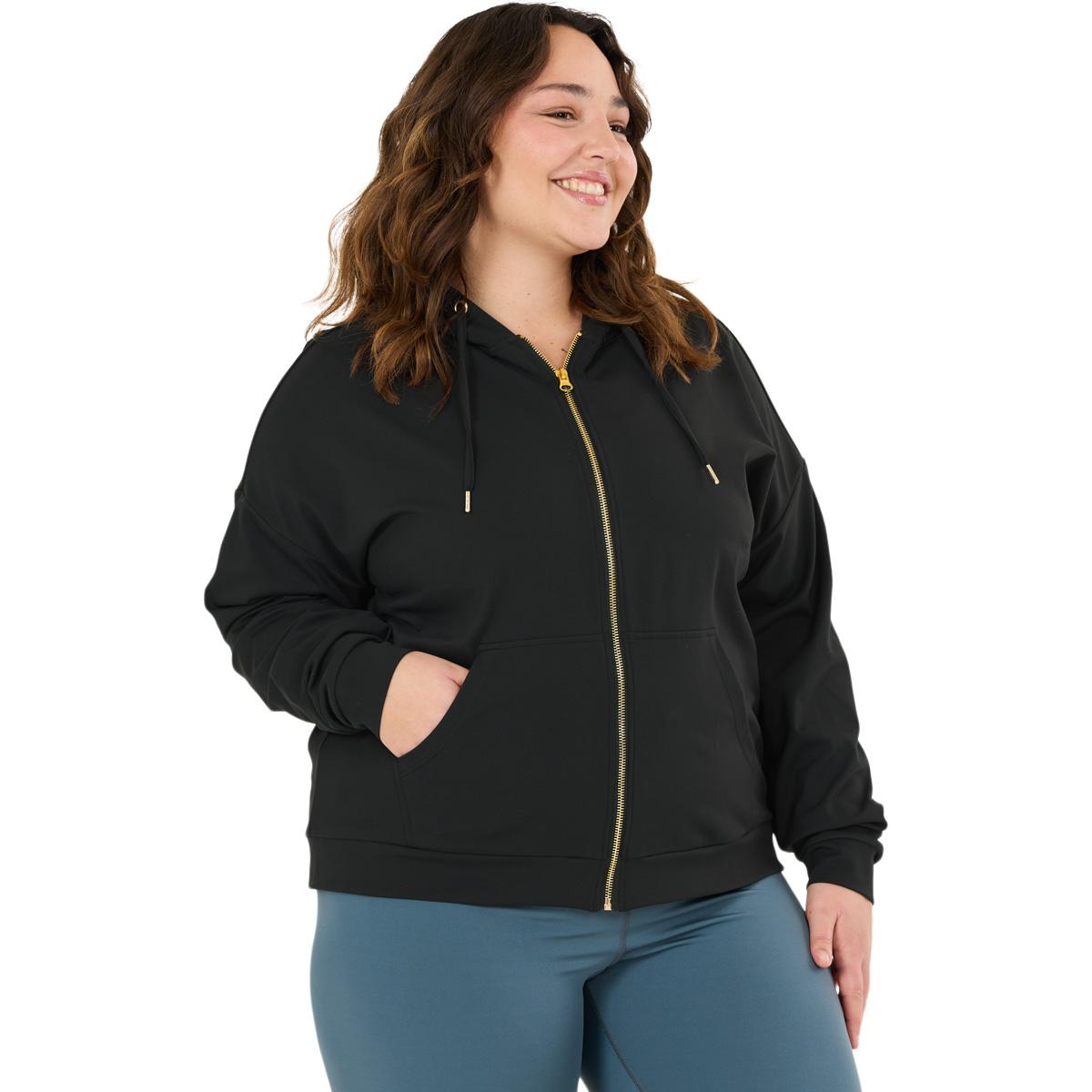 Q Sportswear Tianna Full Zip Hættetrøje Dame Black