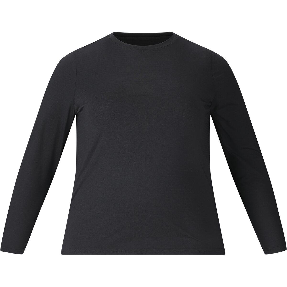 Q Sportswear Misha Langærmet Trænings T-shirt Dame Black