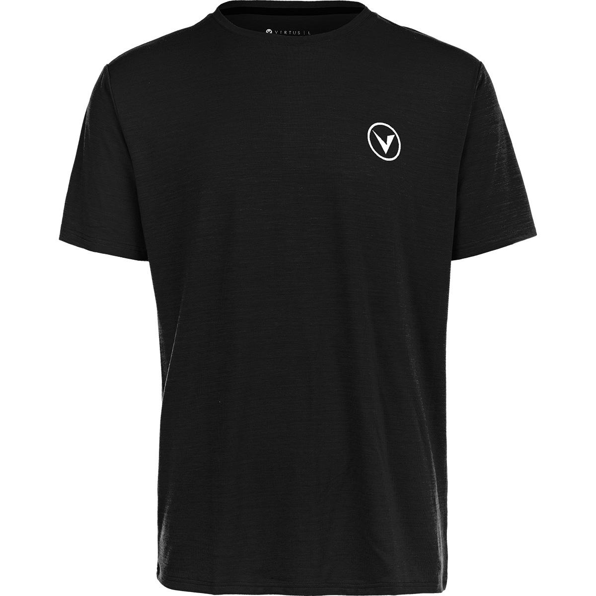 Virtus Joker Trænings T-shirt Herre Black Solid