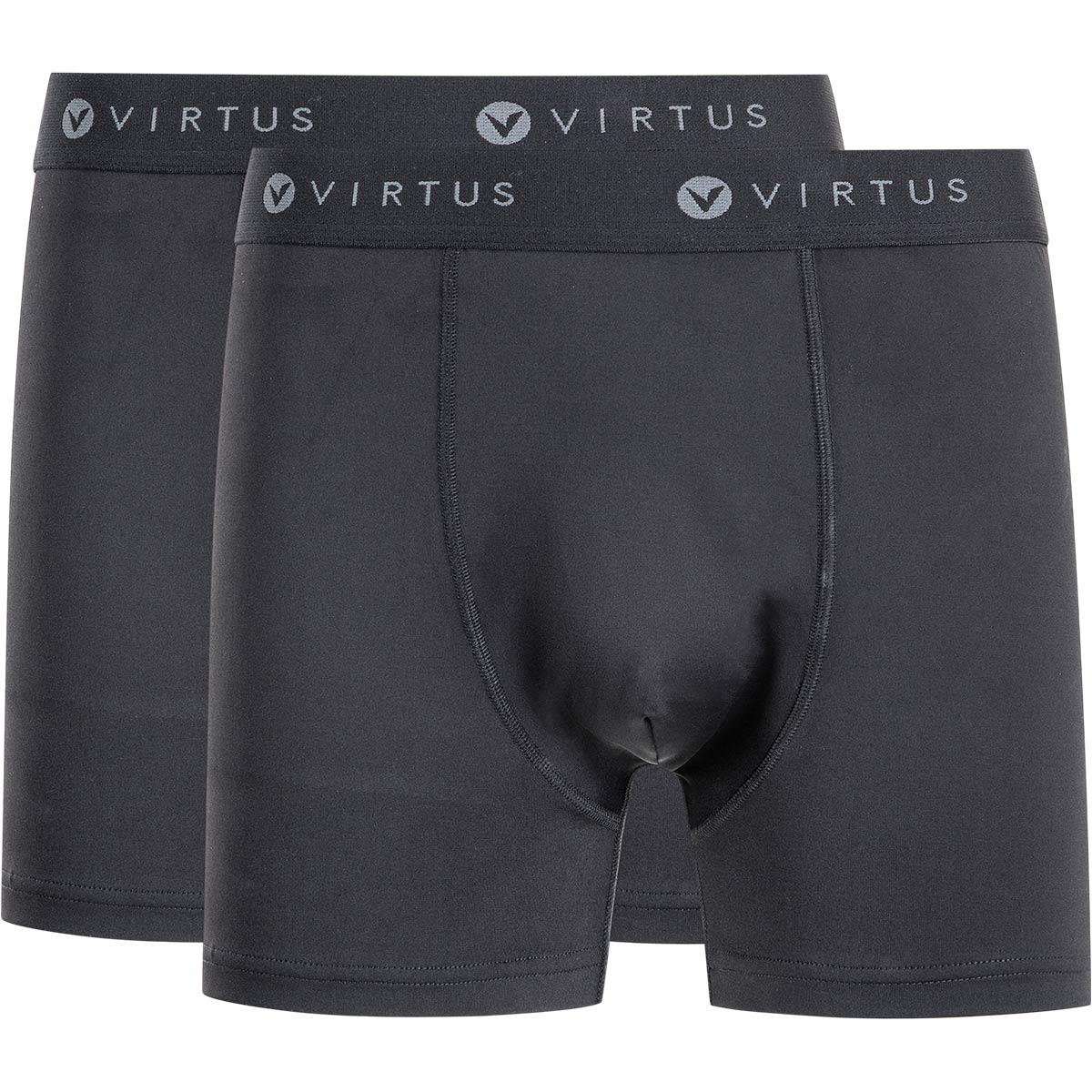Virtus Ontel 2-Pack Trænings Boxershorts Herre Black