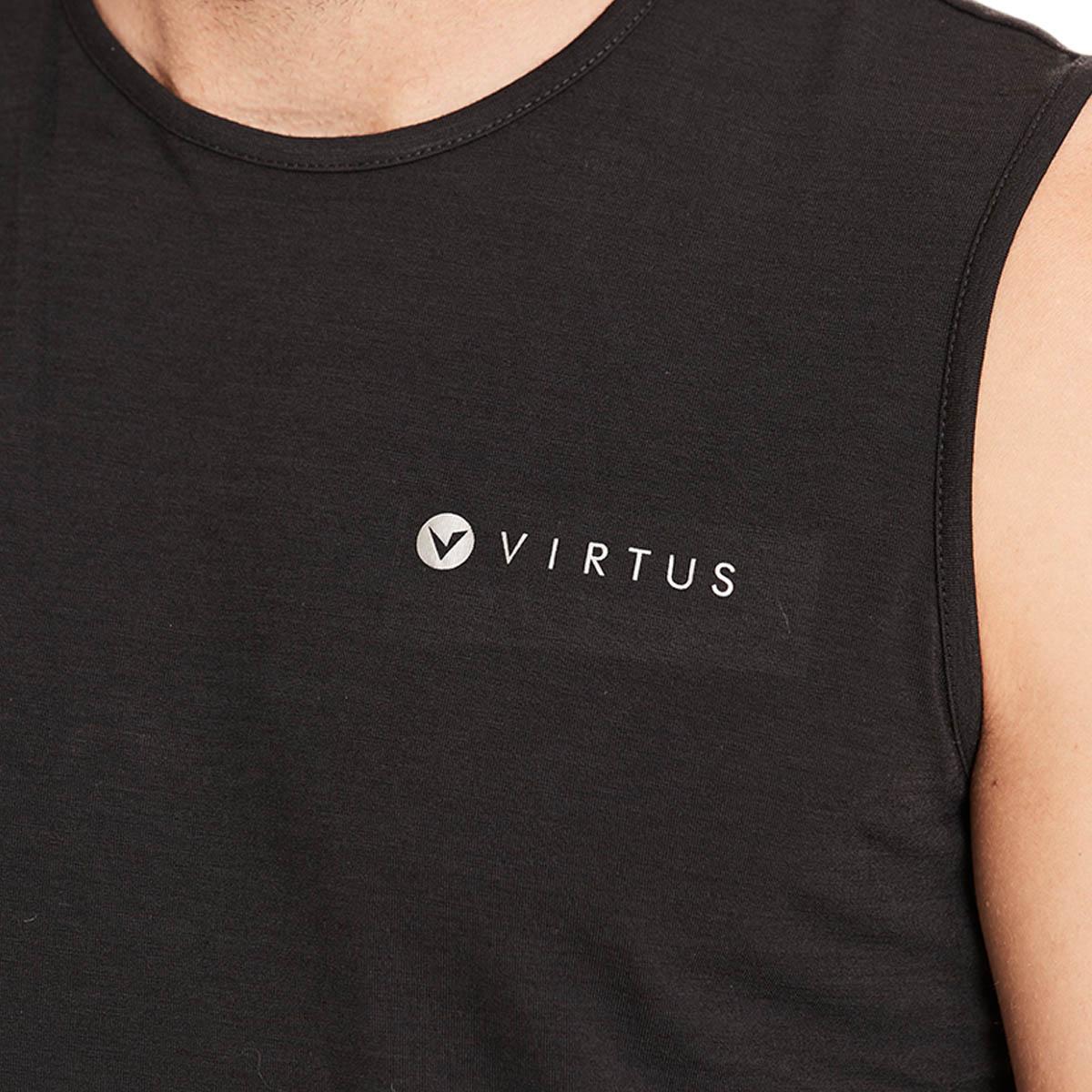Virtus Joker Træningstop Herre Black Solid