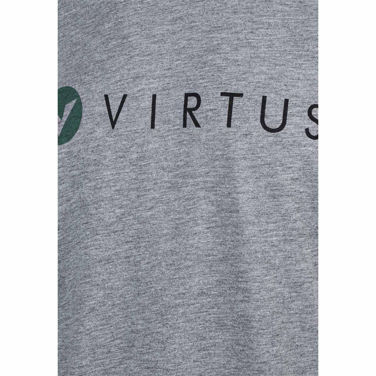 Virtus Edwardo Logo Trænings T-shirt Herre Mid Grey Mel.