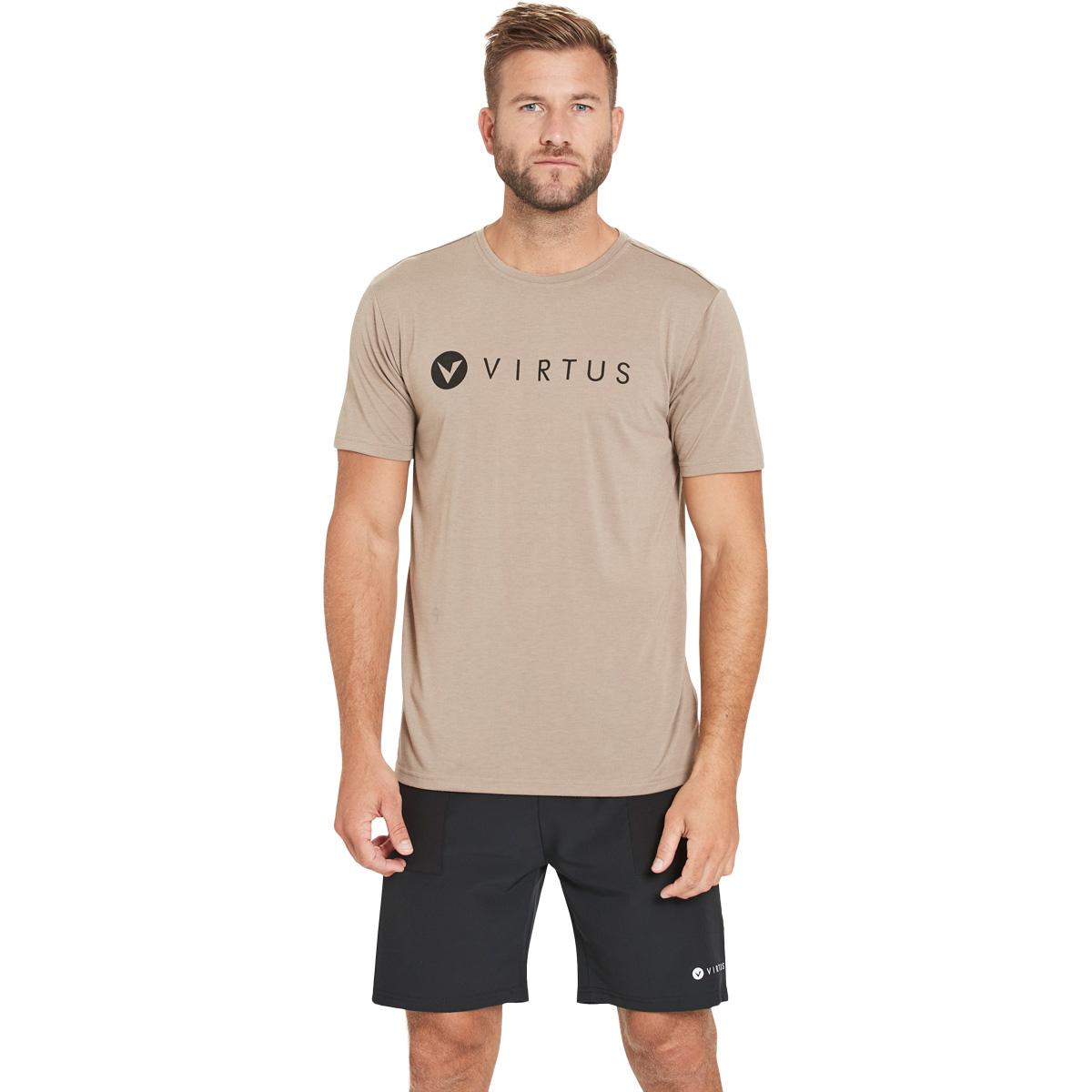 Virtus Edwardo Logo Trænings T-shirt Herre Rock