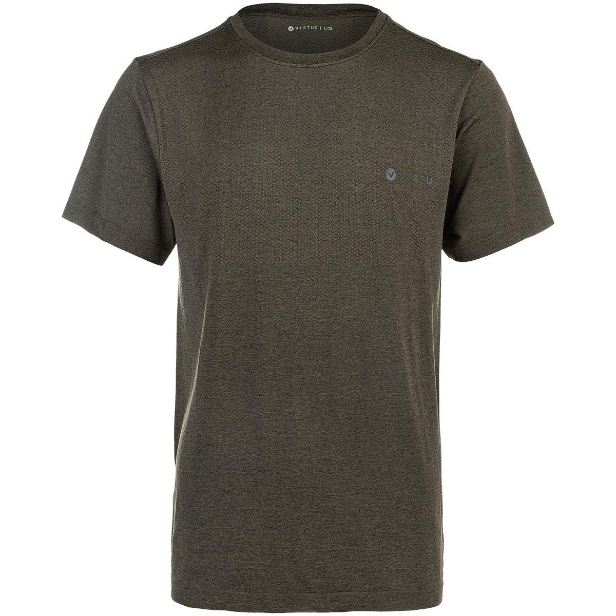 Virtus Kampton Seamless Trænings T-shirt Herre Olive