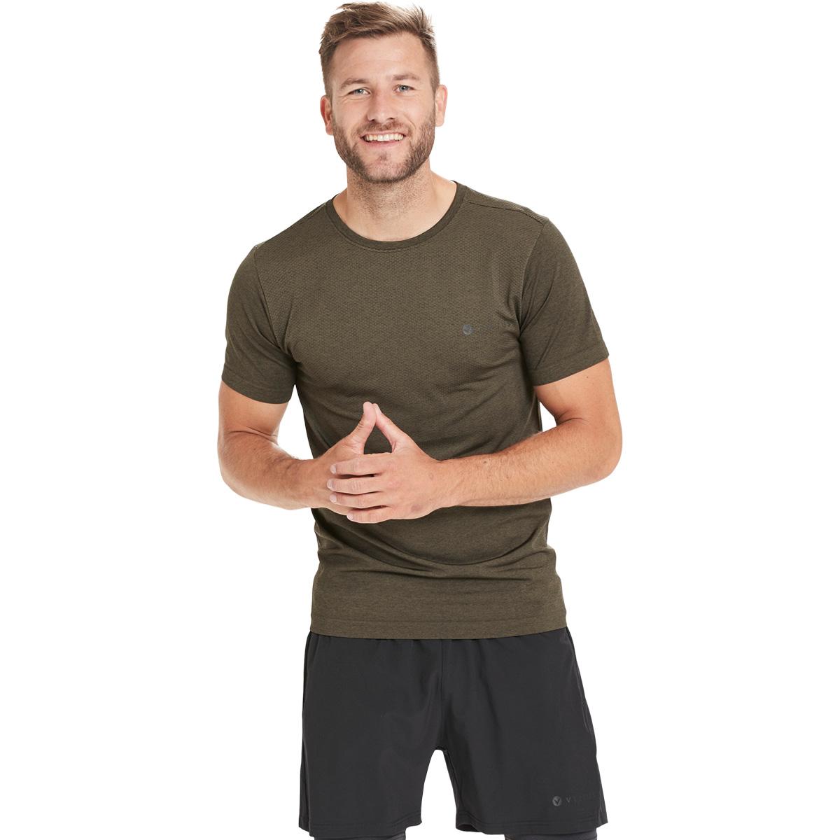 Virtus Kampton Seamless Trænings T-shirt Herre Olive