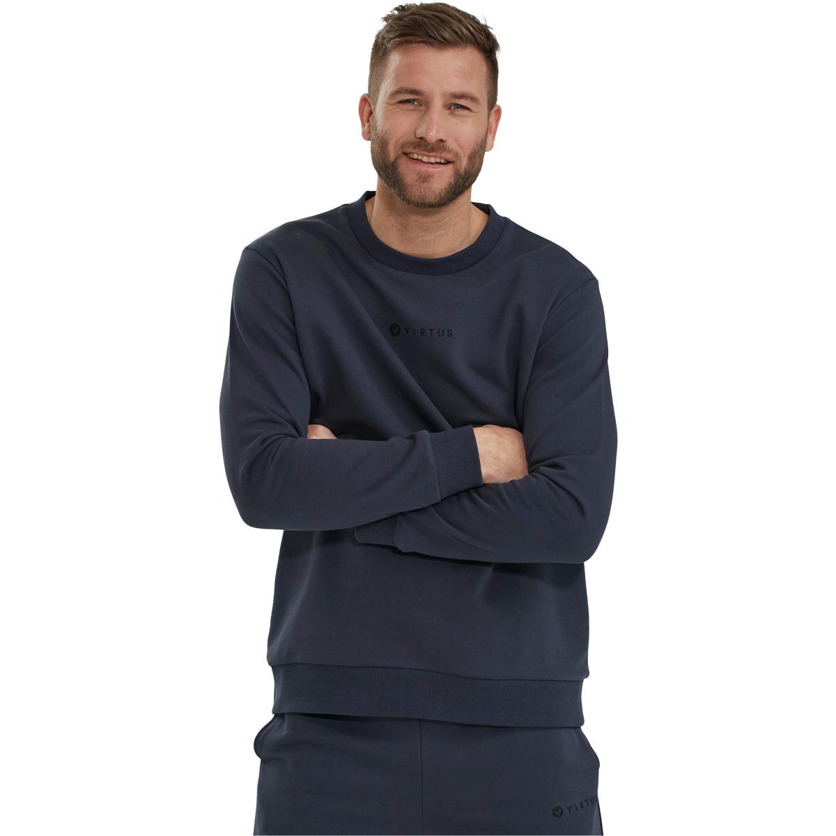 Virtus Hotown Crew Sweatshirt Herre Blue Nights