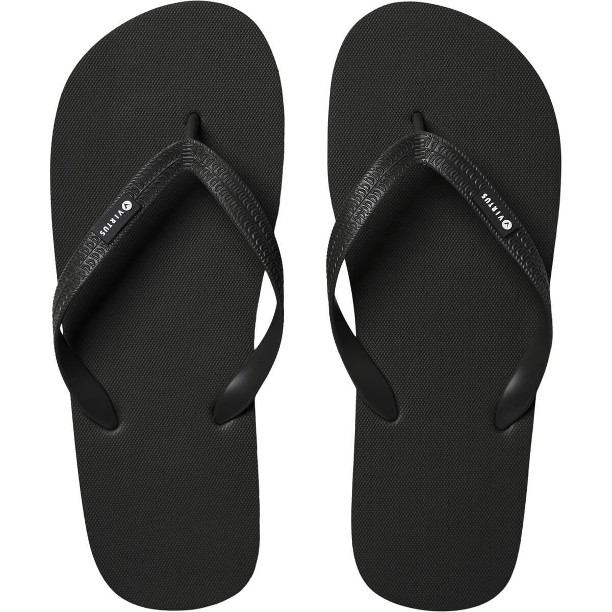 Virtus Keki Klip Klap Sandaler Herre Black