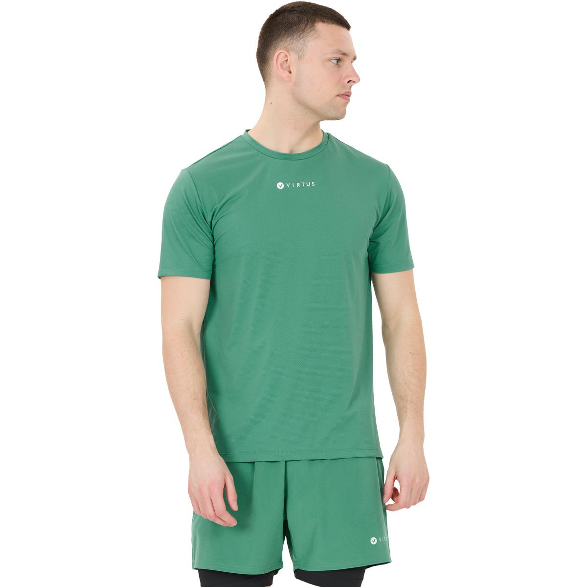 Virtus Roger v2 Hyperstretch Trænings T-shirt Herre Deep Sea