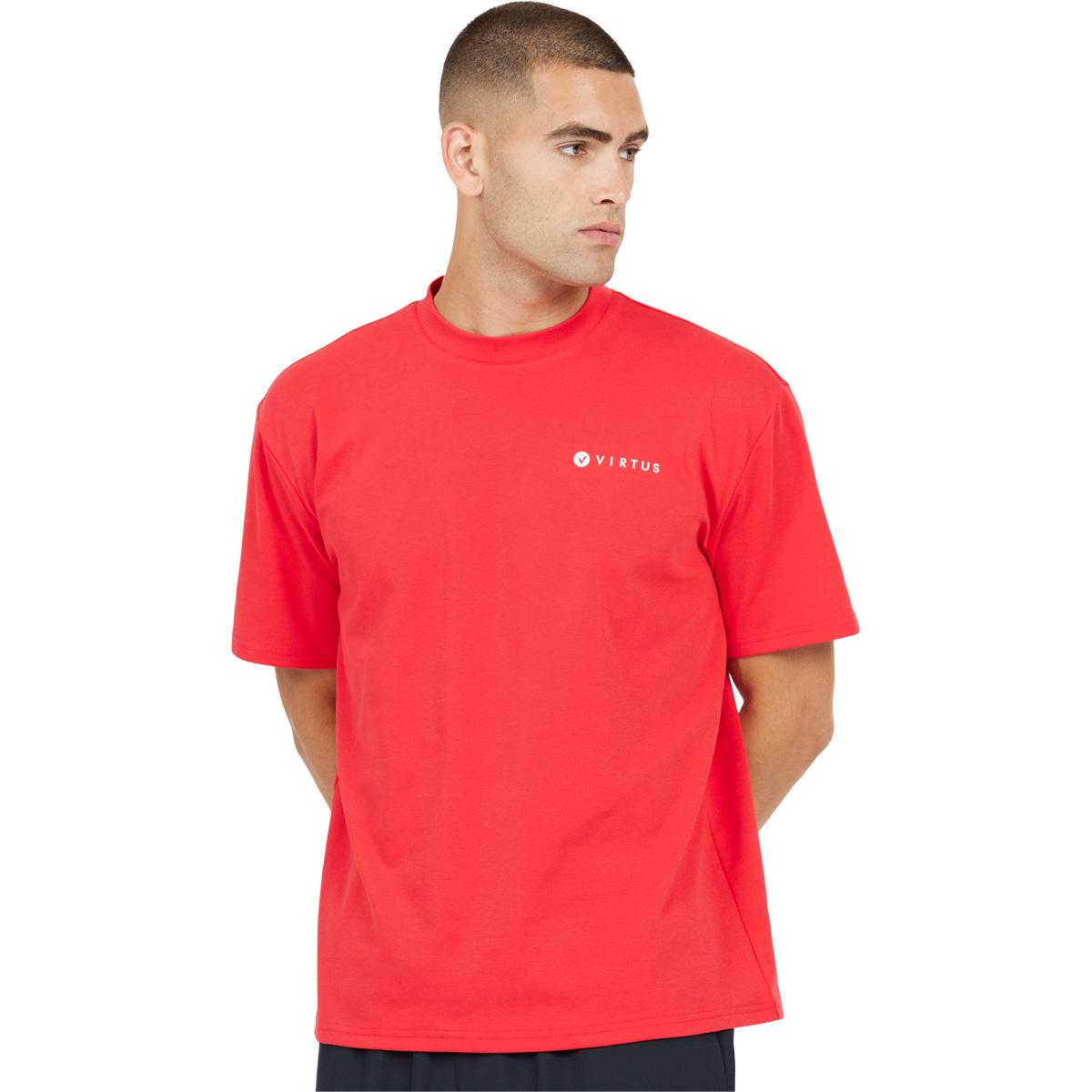Virtus Dereck T-shirt Herre Tomato