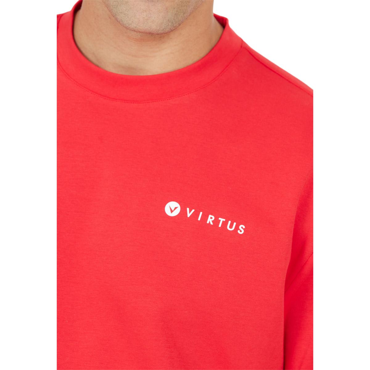 Virtus Dereck T-shirt Herre Tomato