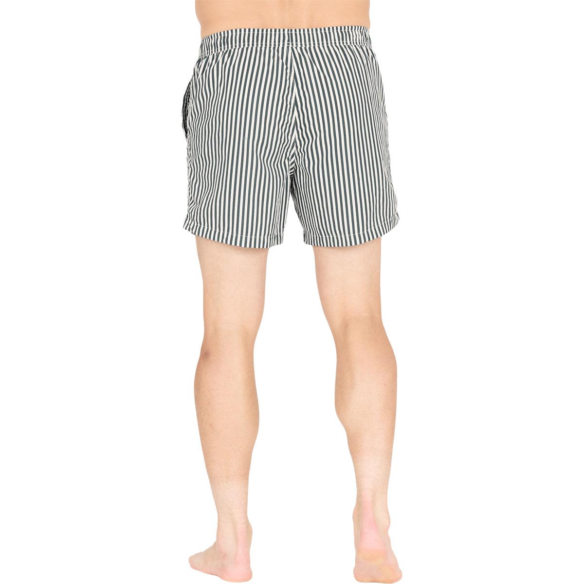 Virtus Cullen Striped Badeshorts Herre Dusty Forest