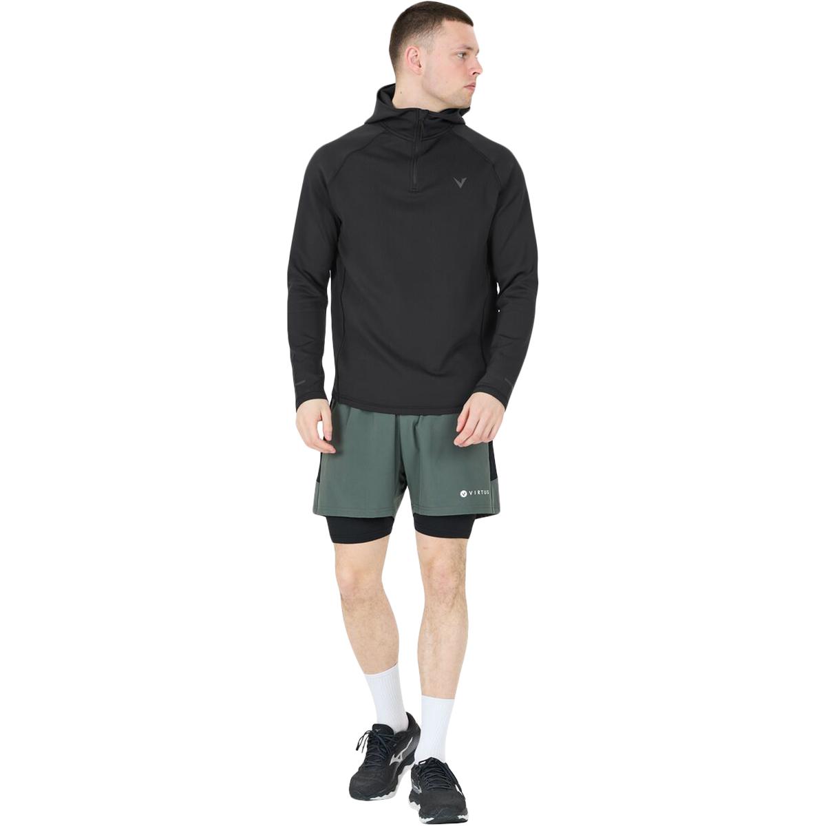 Virtus Allister Half Zip Træningstrøje Herre Black