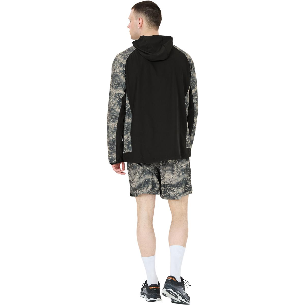 Virtus Deaglan Printed Løbeshorts Herre Grey/Beige