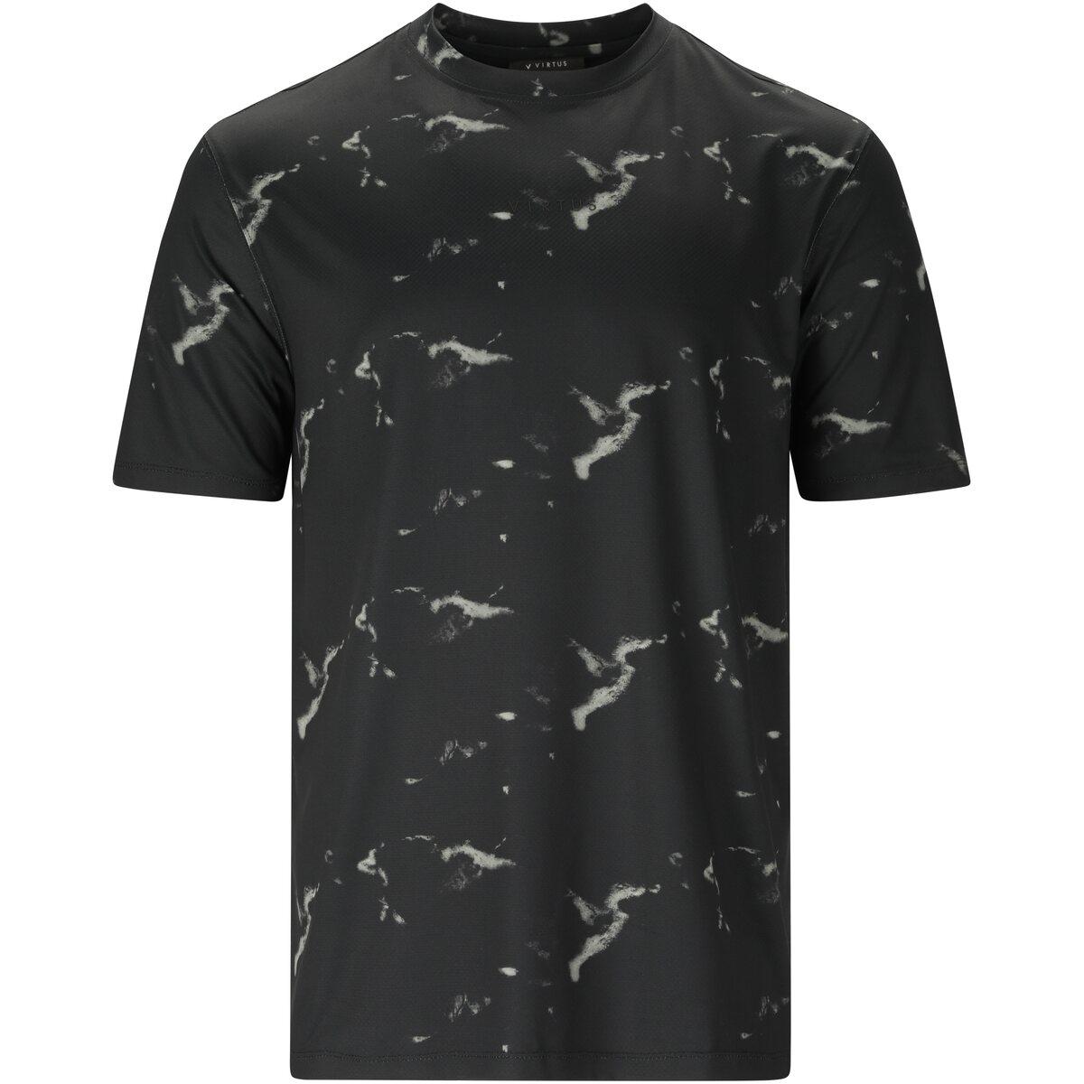 Virtus Lavis AOP Trænings T-shirt Herre Black/Grey