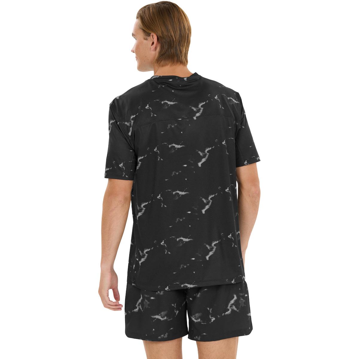 Virtus Lavis AOP Trænings T-shirt Herre Black/Grey