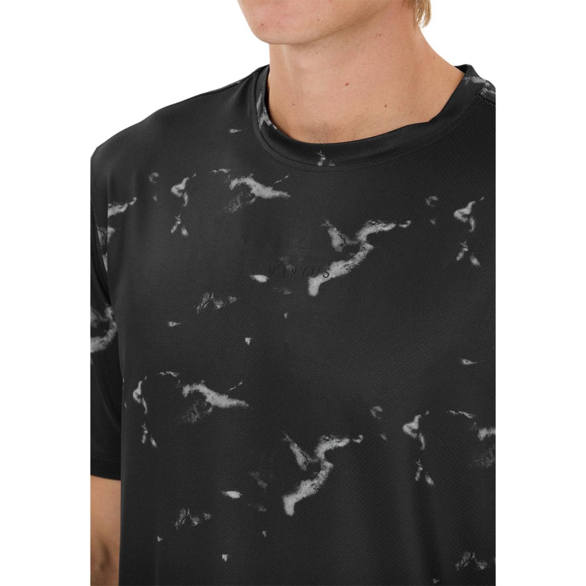 Virtus Lavis AOP Trænings T-shirt Herre Black/Grey