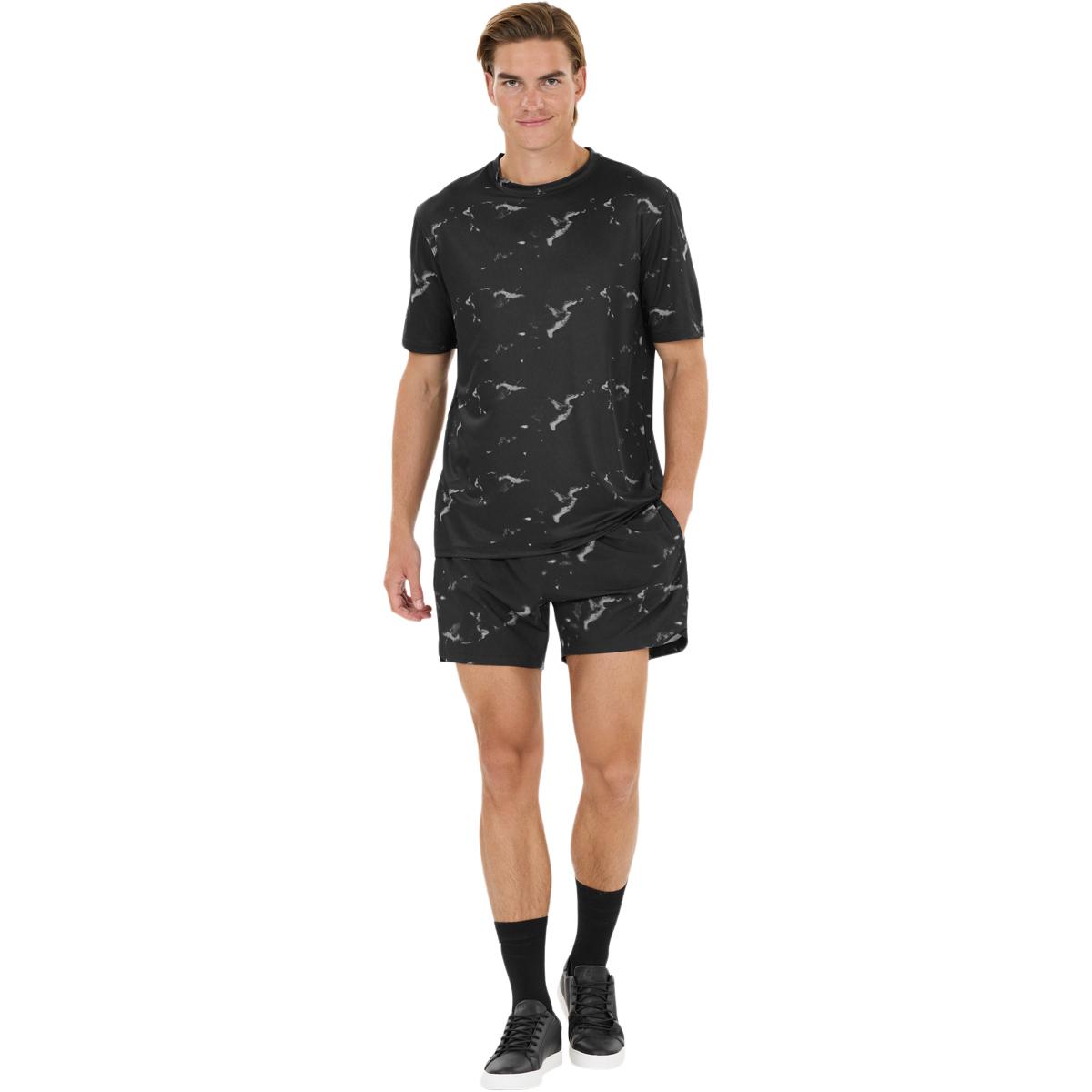 Virtus Lavis AOP Trænings T-shirt Herre Black/Grey