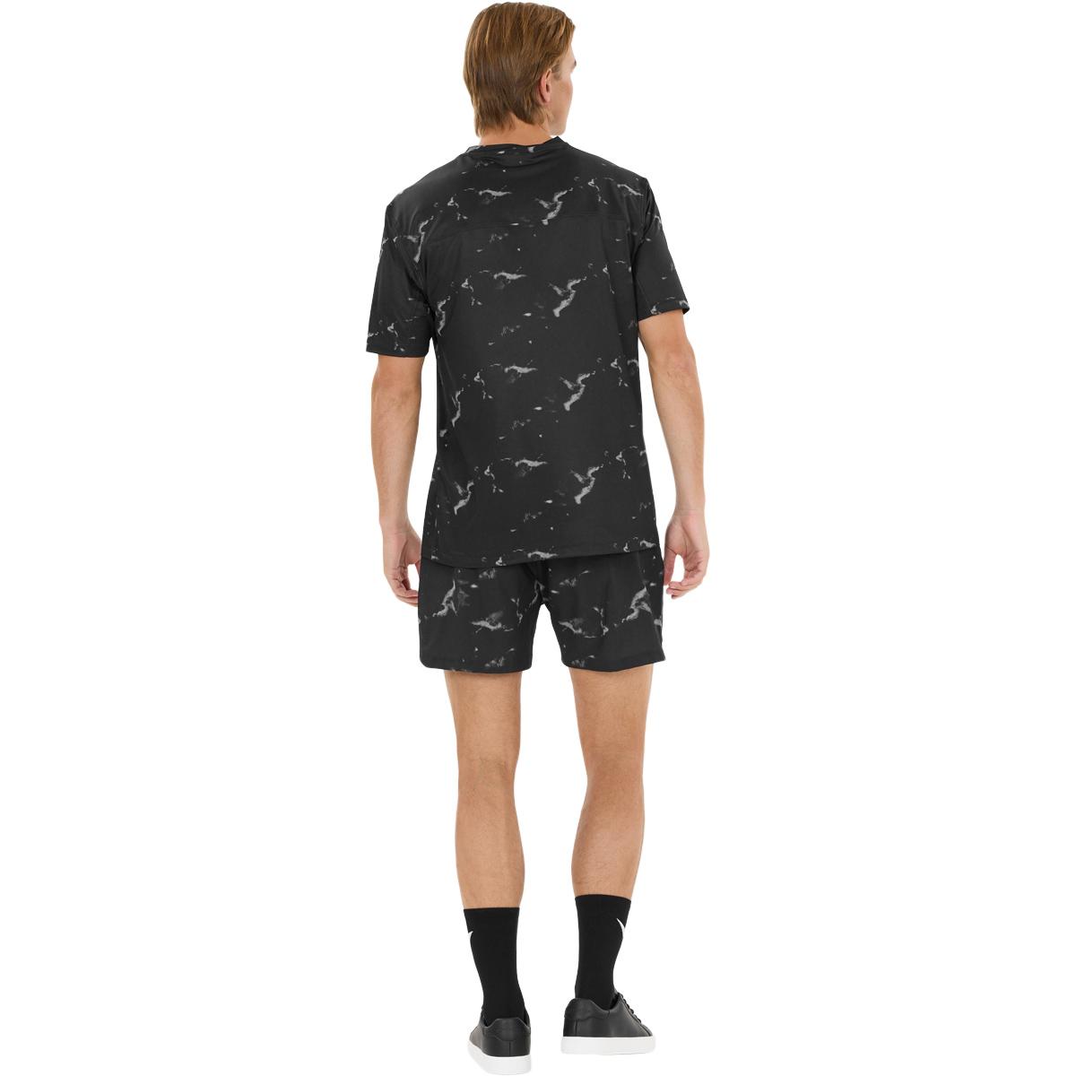 Virtus Lavis AOP Trænings T-shirt Herre Black/Grey