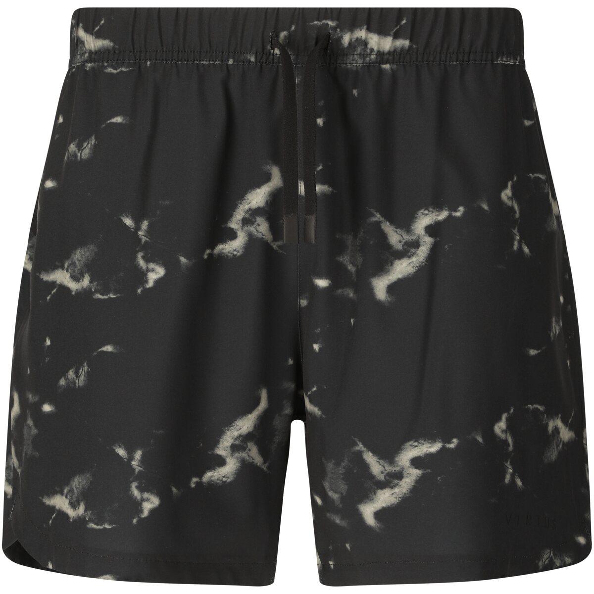 Virtus Lavis AOP Træningsshorts Herre Black/Grey