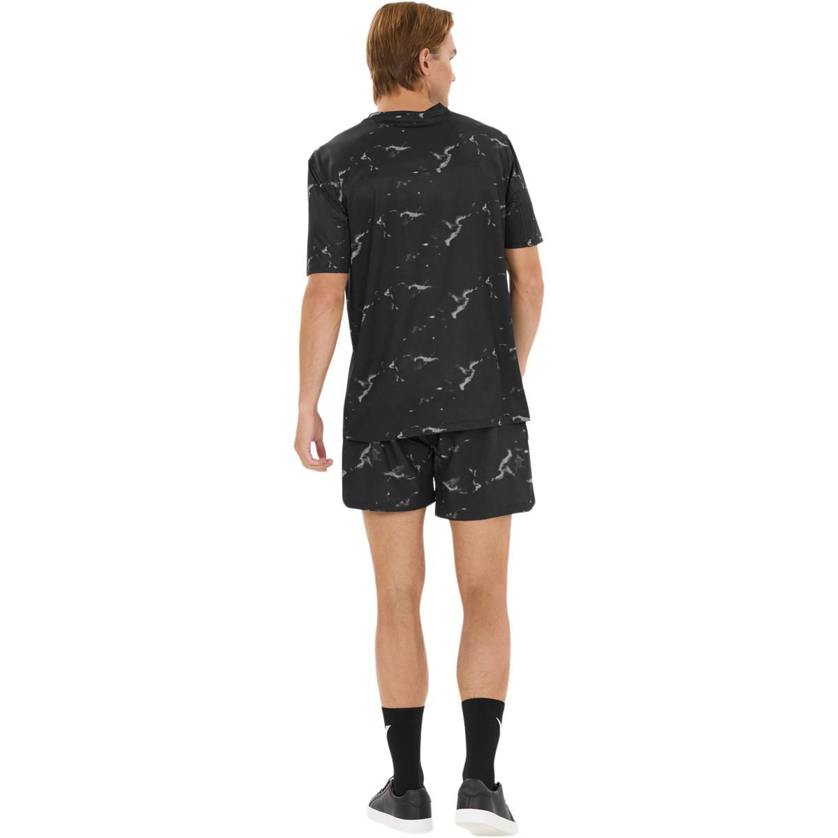 Virtus Lavis AOP Træningsshorts Herre Black/Grey