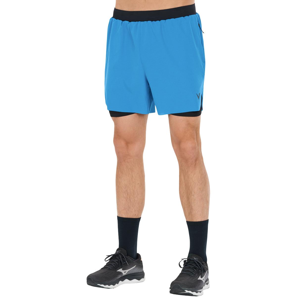 Virtus Ado 2in1 Ripstop Træningsshorts Herre Sea of Belize
