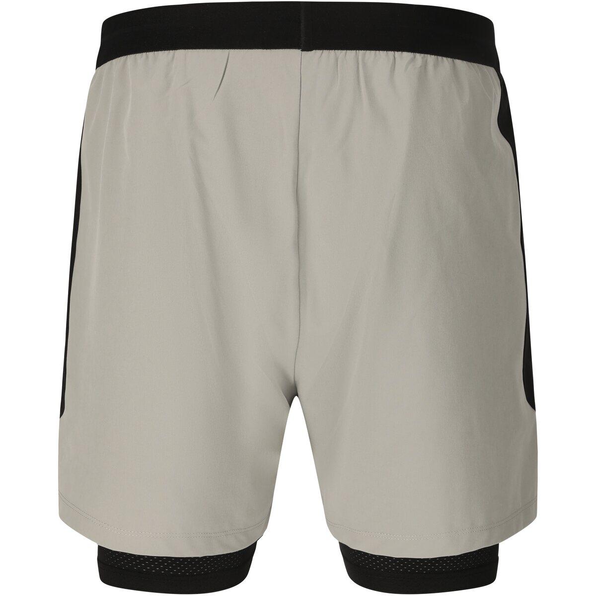 Virtus Dylan v2 2in1 Træningsshorts Herre Neutral Gray