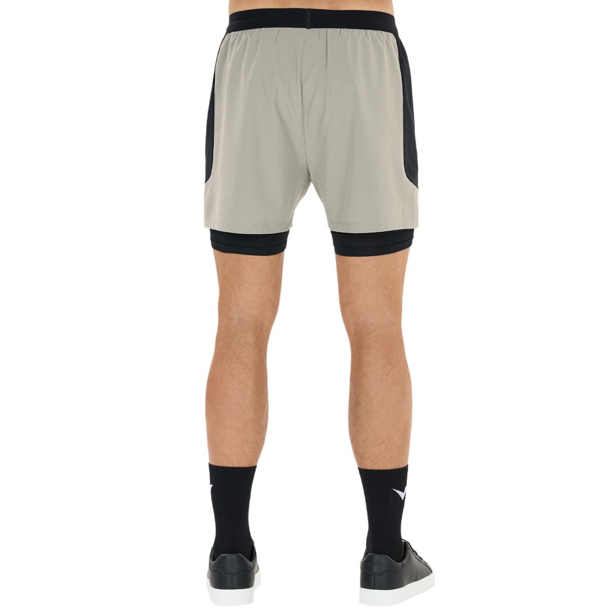 Virtus Dylan v2 2in1 Træningsshorts Herre Neutral Gray
