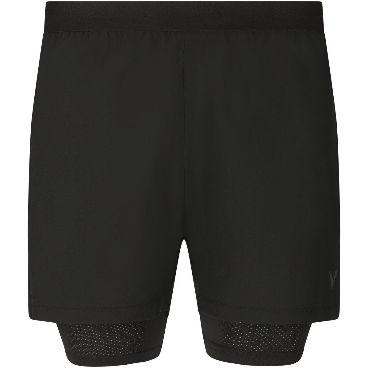 Virtus Dylan v2 2in1 Træningsshorts Herre Black