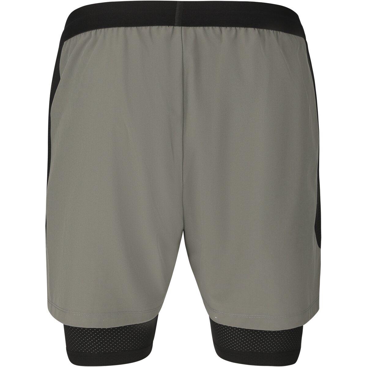 Virtus Dylan v2 2in1 Træningsshorts Herre Gunmetal