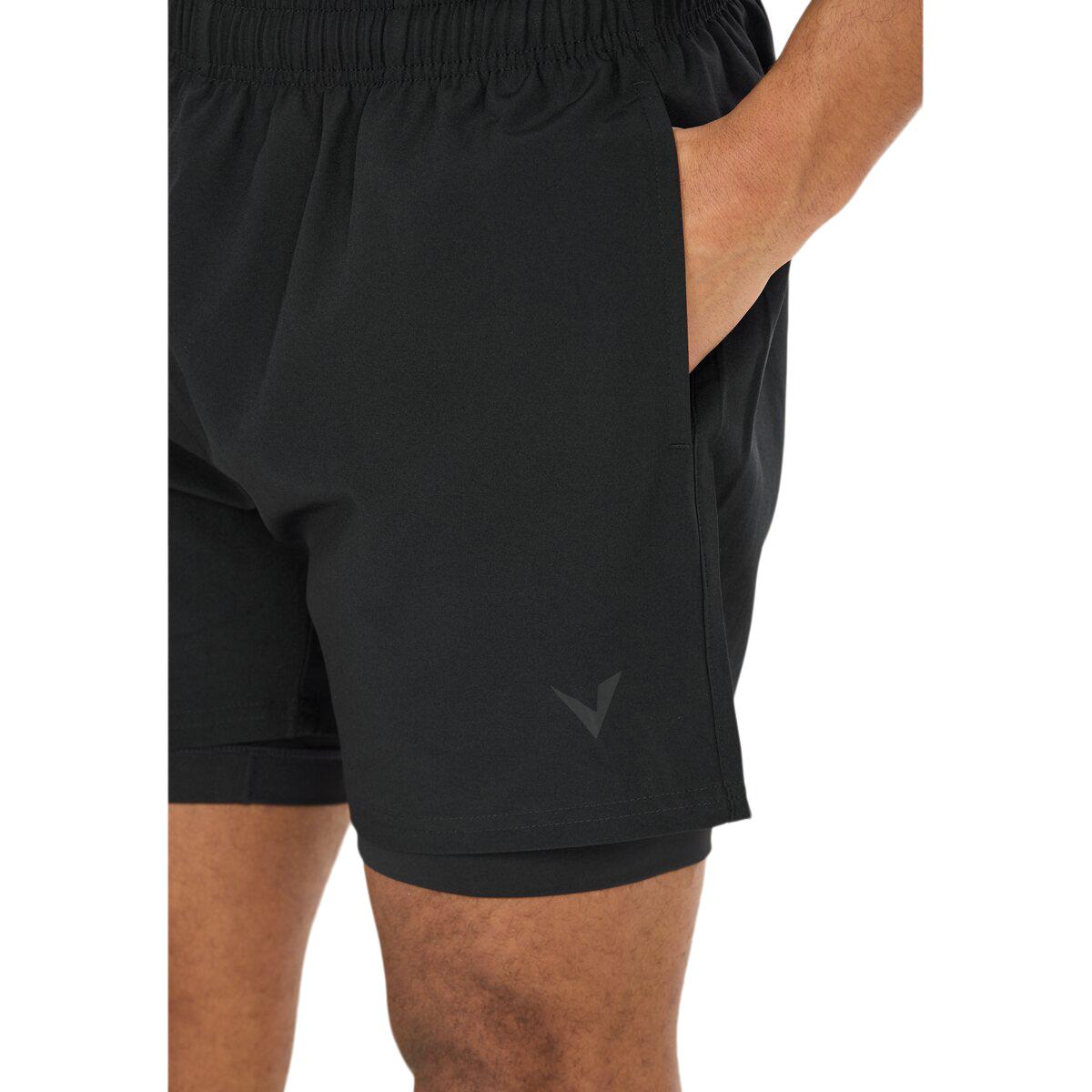 Virtus Zayne v2 2in1 Træningsshorts Herre Black