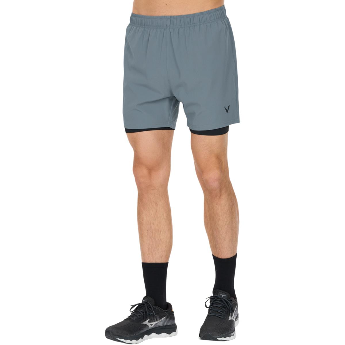 Virtus Zayne v2 2in1 Træningsshorts Herre Stormy Weather