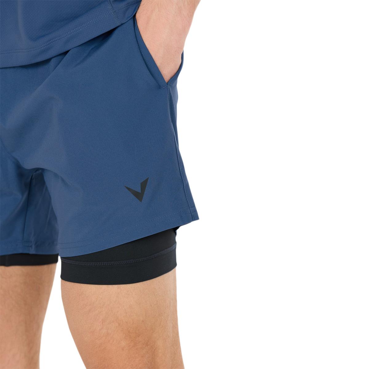 Virtus Zayne v2 2in1 Træningsshorts Herre Sargasso Sea