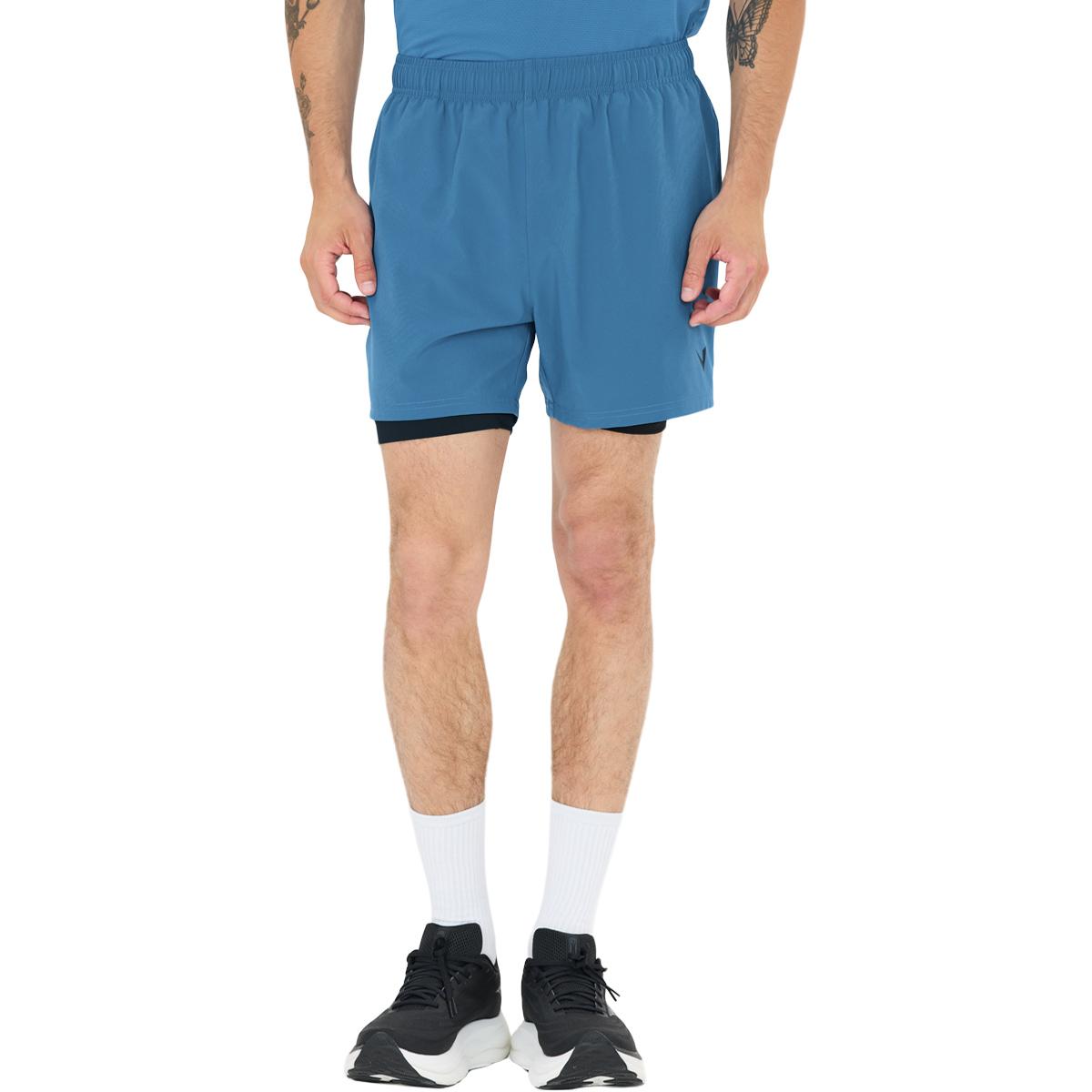 Virtus Zayne v2 2in1 Træningsshorts Herre Sea of Belize