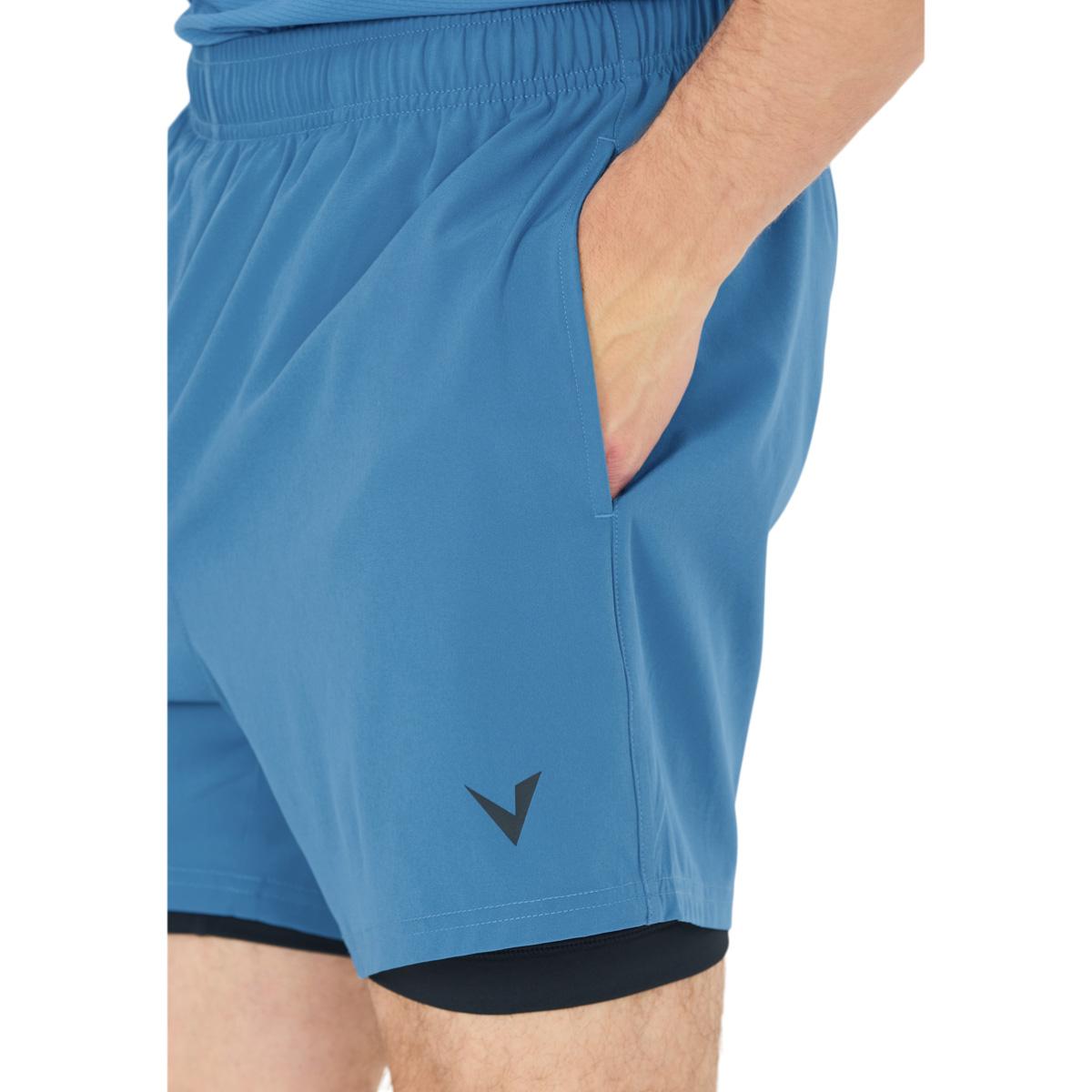 Virtus Zayne v2 2in1 Træningsshorts Herre Sea of Belize
