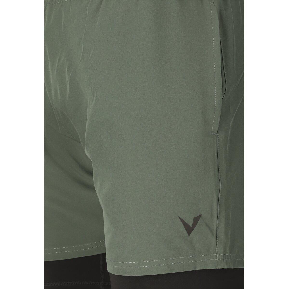 Virtus Zayne v2 2in1 Træningsshorts Herre Pine