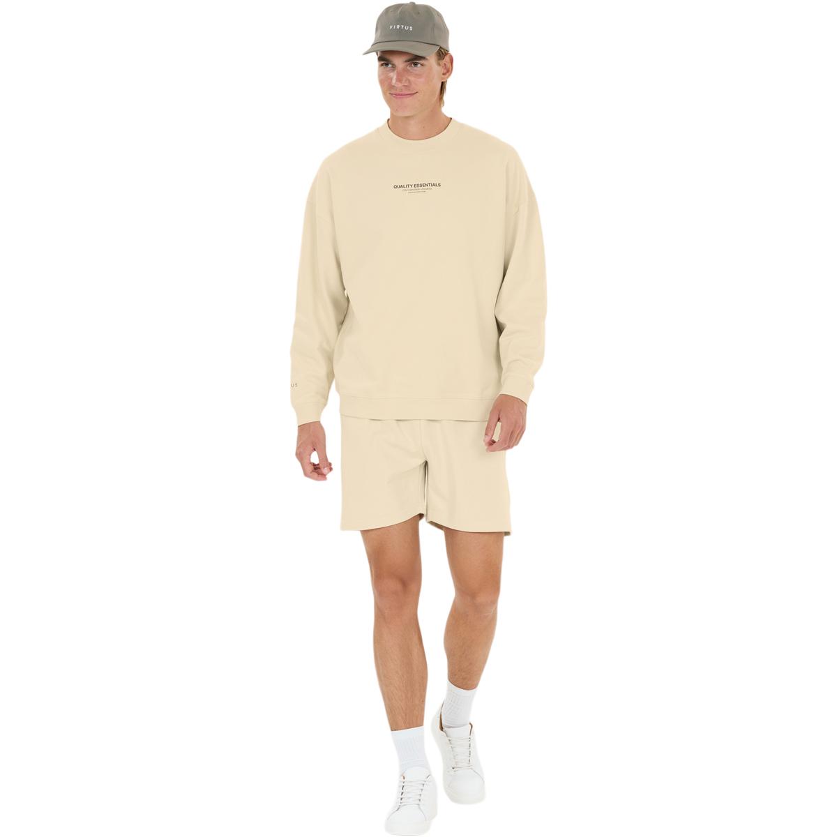 Virtus Minne Sweat Shorts Herre Almond Milk