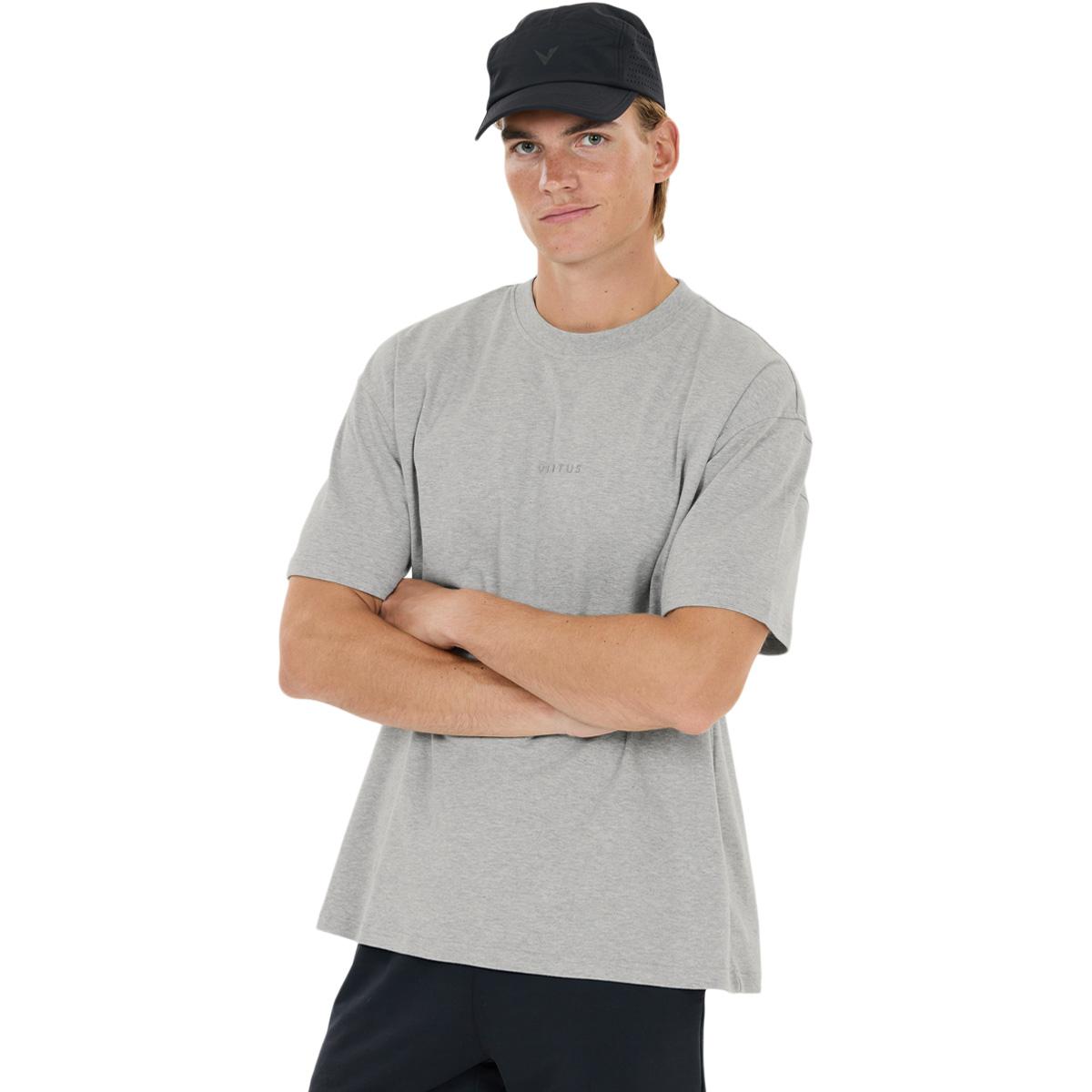 Virtus Roake v2 T-shirt Herre Light Grey Melange