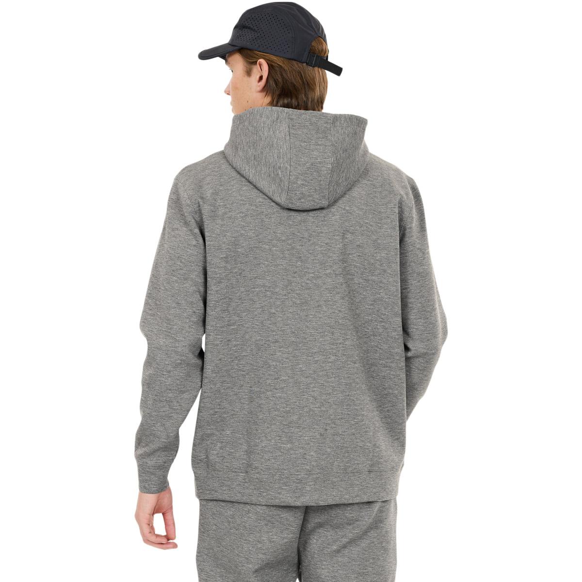 Virtus Taro v2 Technical Full Zip Hættetrøje Herre Mid Grey Melange