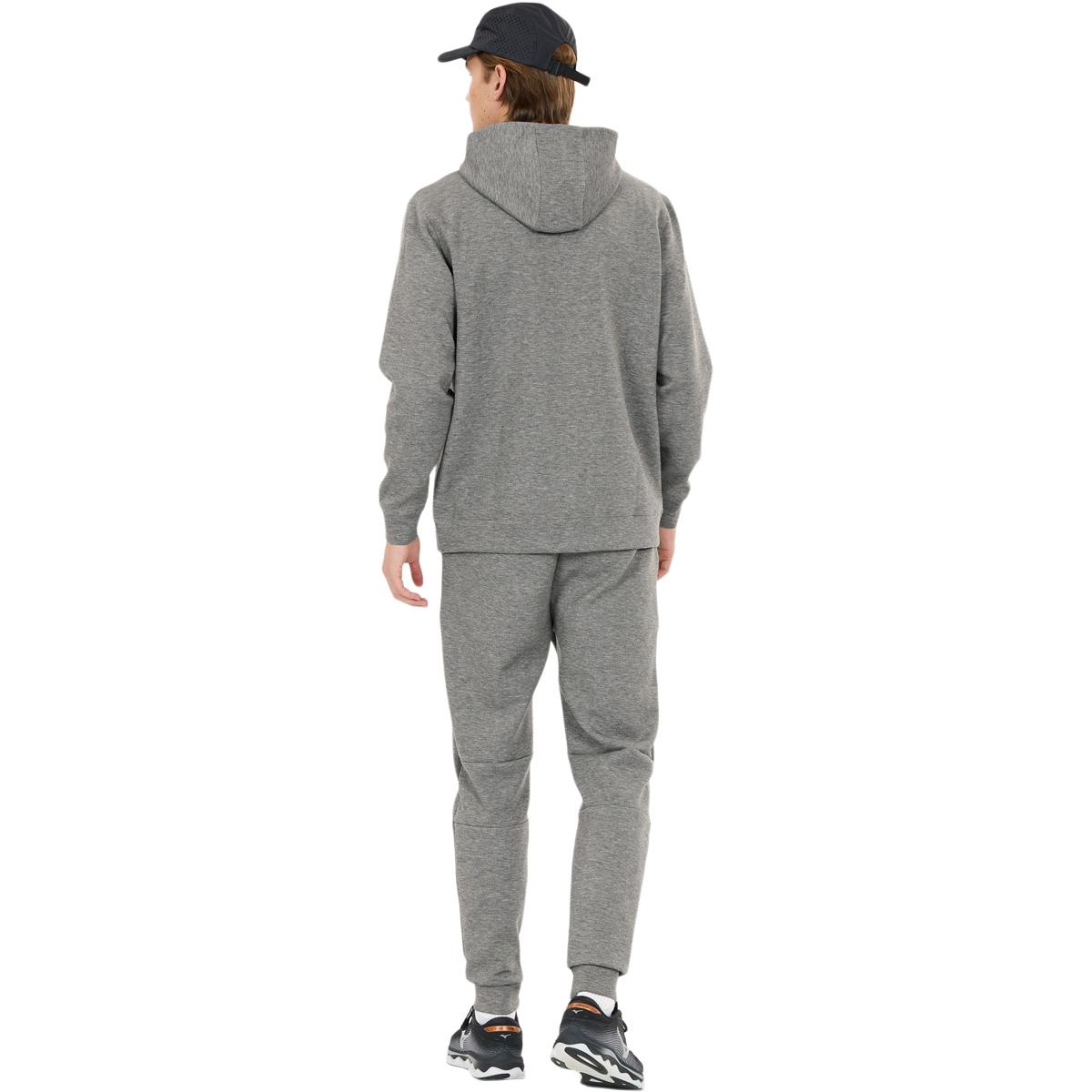 Virtus Taro v2 Technical Full Zip Hættetrøje Herre Mid Grey Melange